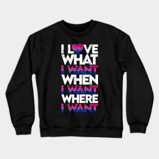 Bisexual Crewneck Sweatshirt